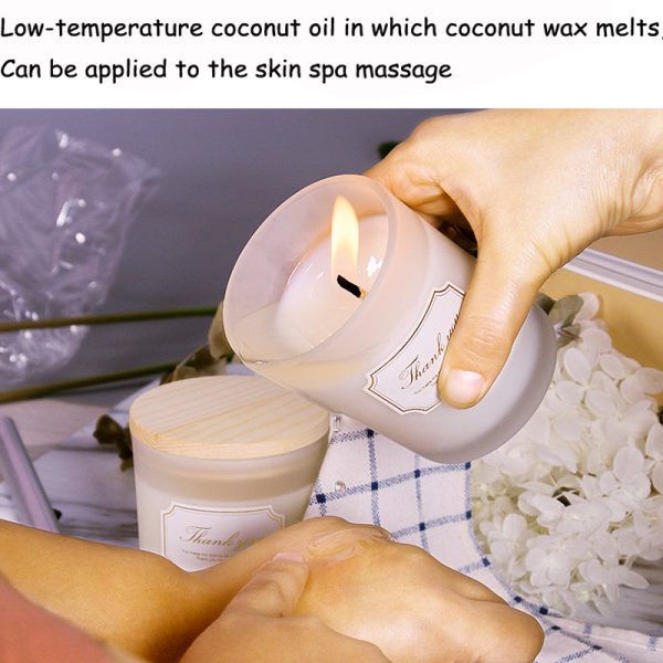 Virgin Pure  Coconut Wax for Candle Making/Massage Candle - Image 3