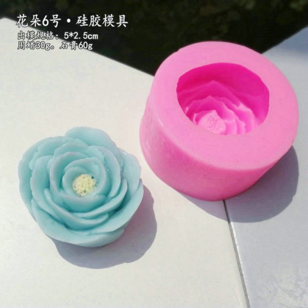 DIY Flower Series Wholesale Candle Molds - Image 4