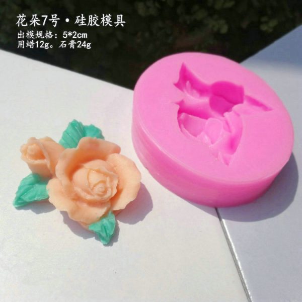 DIY Flower Series Wholesale Candle Molds - Image 12
