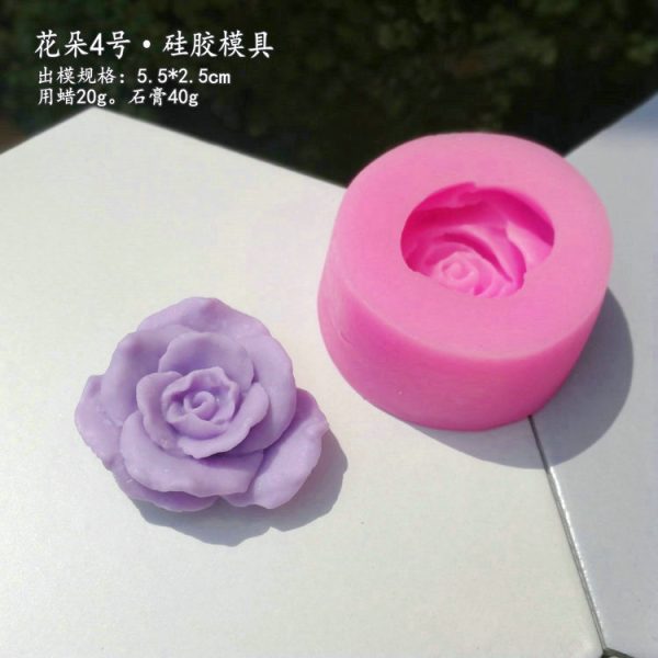 DIY Flower Series Wholesale Candle Molds - Image 13