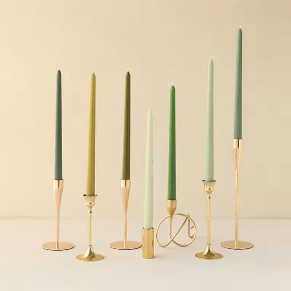 Wholesale 36 Custom Romandi Mixed Color Long Pole Candle 4-Piece Set - Image 4