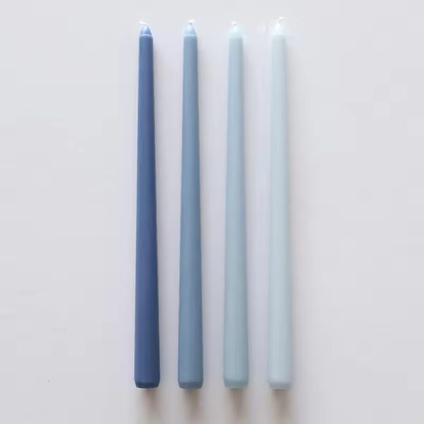 Wholesale 36 Custom Romandi Mixed Color Long Pole Candle 4-Piece Set - Image 14