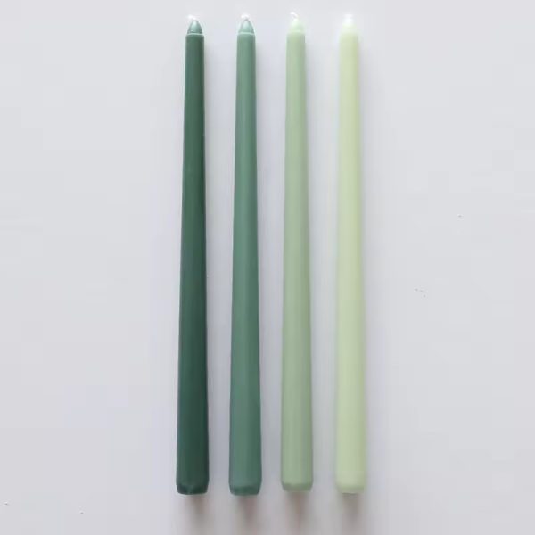 Wholesale 36 Custom Romandi Mixed Color Long Pole Candle 4-Piece Set - Image 16