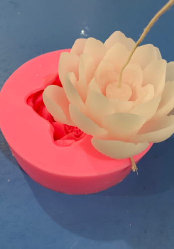 3D Flower Silicone Candle Molds – DIY Series photo review