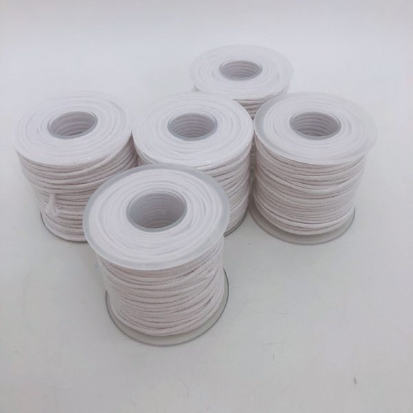 Cotton Candle Wick Roll – Natural & Smokeless - Image 2
