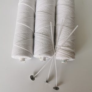 Cotton Candle Wick Roll – Natural & Smokeless