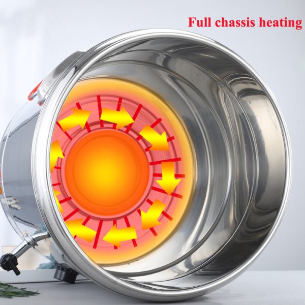 30L-80L Stainless Steel Industrial Wax Melter – Electric Soy Wax Melter - Image 3
