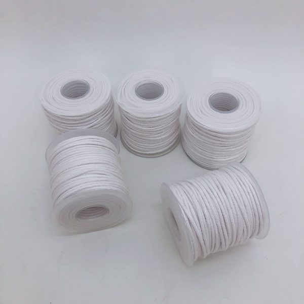 Cotton Candle Wick Roll – Natural & Smokeless - Image 3