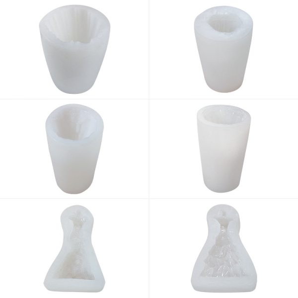 3D Unique Silicone Candle Molds – Dress, Doll, Chair & Bear Designs - Image 3