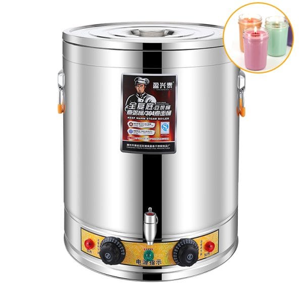 30L-80L Stainless Steel Industrial Wax Melter – Electric Soy Wax Melter