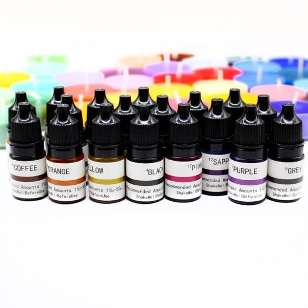 Oil-Soluble Liquid Candle Pigments – 32 Colors, 10ml Each - Image 4