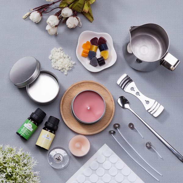 DIY Candle Making Kit – Soy, Beeswax, Wicks, Dyes, Molds & Fragrances - Image 10