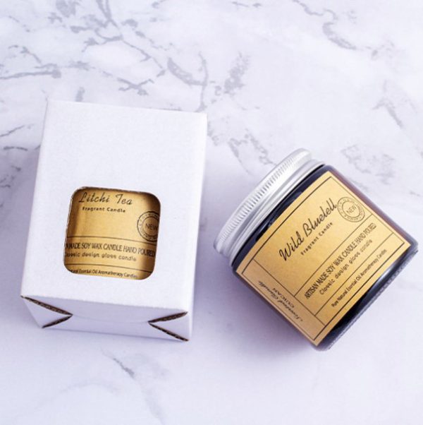 Luxury Scented Soy Wax Candles in Glass Jar - Image 6