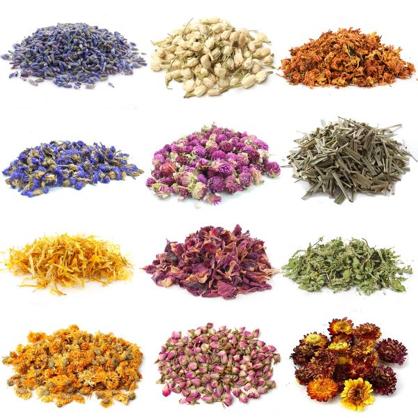 High-Quality Preserved Natural Dried Flowers for Candle Making