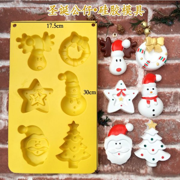 Candle Silicone Mold – Christmas Tree Series - Image 27