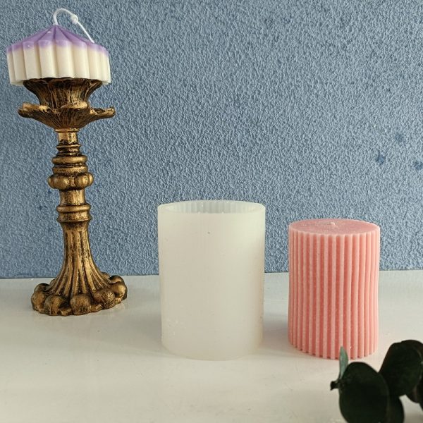 Assorted Silicone Candle Molds for DIY Projects - Image 28
