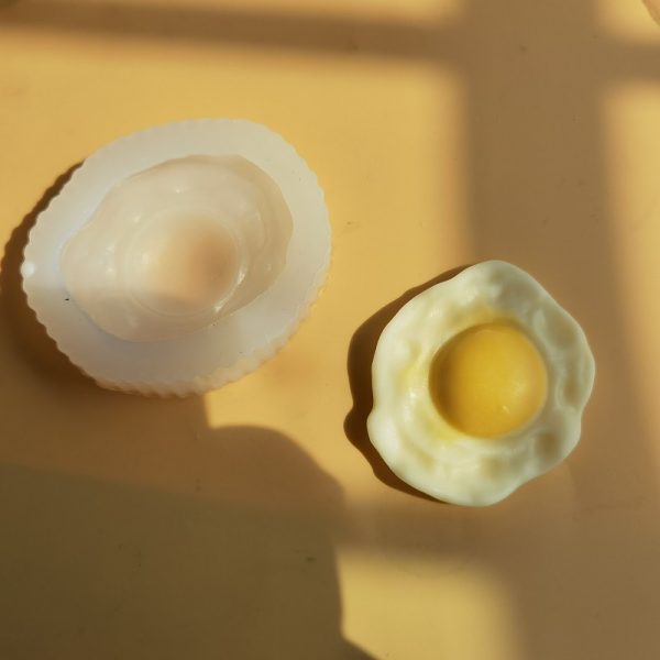 Easter Egg Candle Silicone Mold – Whole / Fried / Half-Shell - Image 6