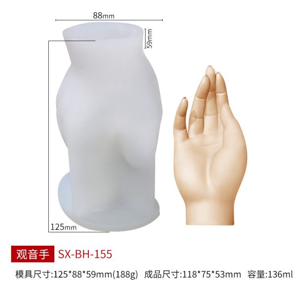 Customized Finger Silicone Candle Mold - Image 9