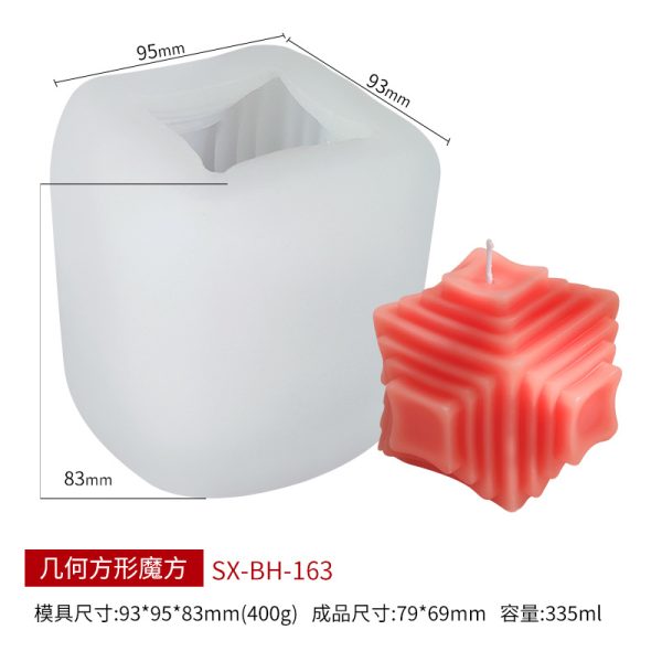 Assorted Silicone Candle Molds for DIY Projects - Image 14