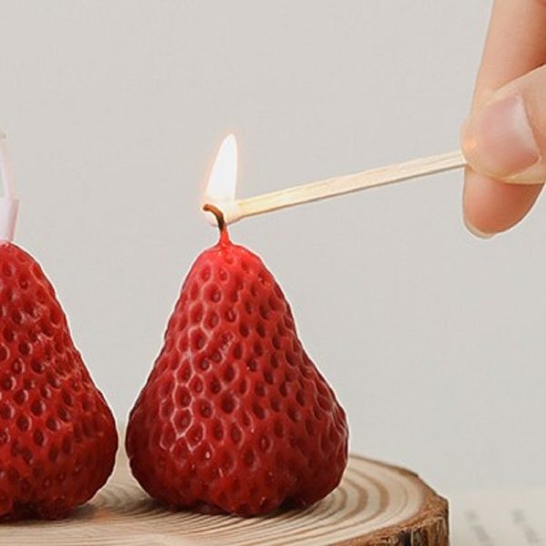 Christmas Eve Apple-Shaped Silicone Candle Mold - Image 6