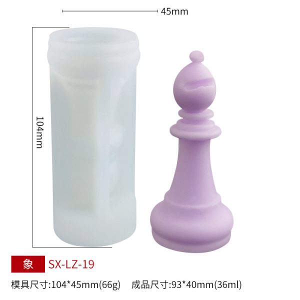 Assorted Silicone Candle Molds for DIY Projects - Image 22