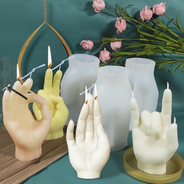 Customized Finger Silicone Candle Mold - Image 3