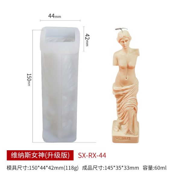 3D Human Body Silicone Candle Mold – Large Size - Image 11