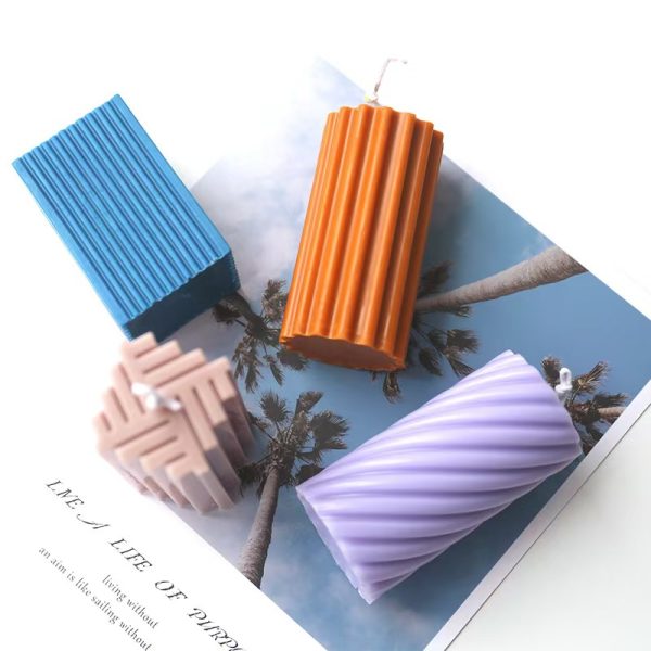 DIY Candle Mold – Acrylic, Various Styles for Artistic Wax Crafts - Image 11