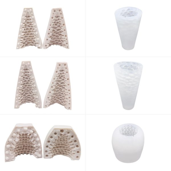 Candle Silicone Mold – Christmas Tree Series - Image 5