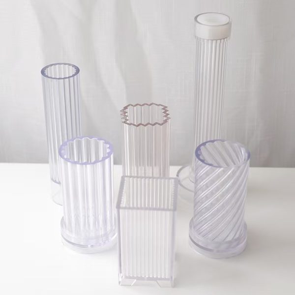 DIY Candle Mold – Acrylic, Various Styles for Artistic Wax Crafts - Image 9