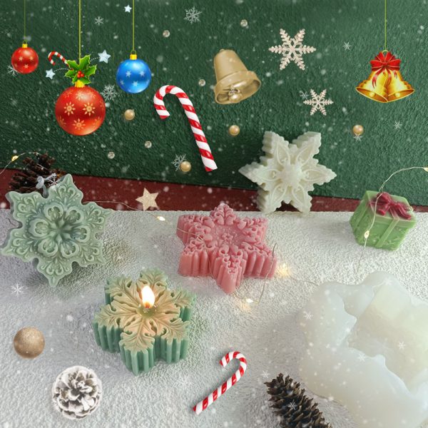 Candle Silicone Mold – Christmas Tree Series - Image 12