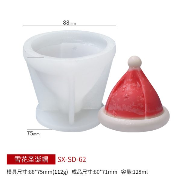 Candle Silicone Mold – Christmas Tree Series - Image 18