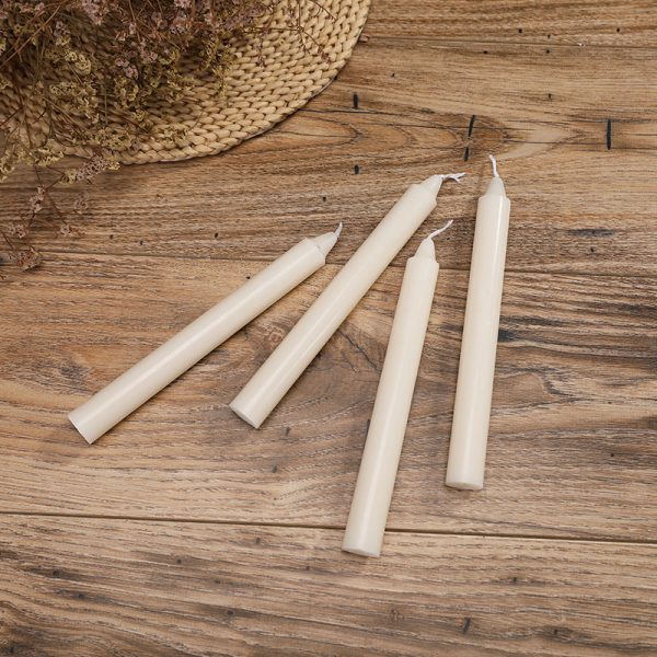 Multicolor Long Soy Wax Candles – Smokeless Wedding Set - Image 8