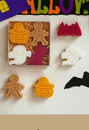 Assorted Shaped Candles Handmade Soy Wax Decorative Candles in Fun Creative Designs photo review