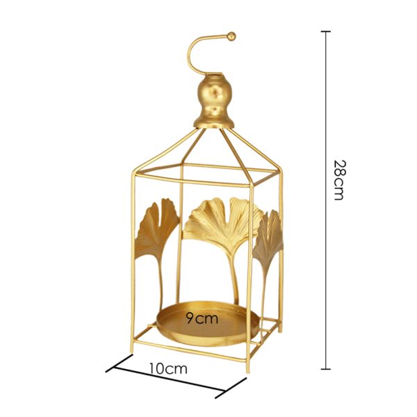 Hot Sale Gold Iron Candle Holders – Various Styles Available - Image 7