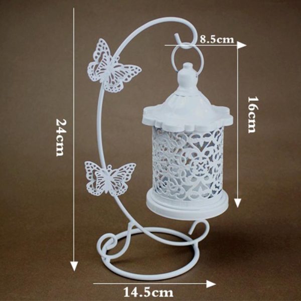 Hot Sale Gold Iron Candle Holders – Various Styles Available - Image 17