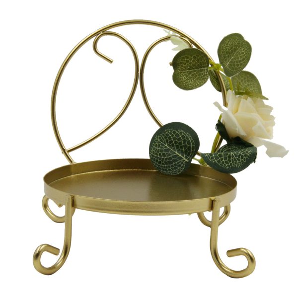 Hot Sale Gold Iron Candle Holders – Various Styles Available - Image 18