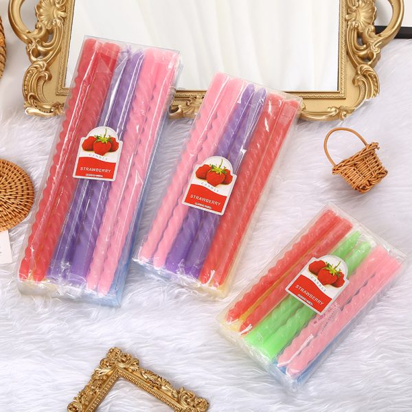 Long Taper Spiral Candles for Birthday & Wedding Decoration - Image 10