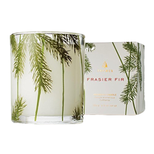 Luxury Christmas Tea Scented Soy Candle in Glass Jar