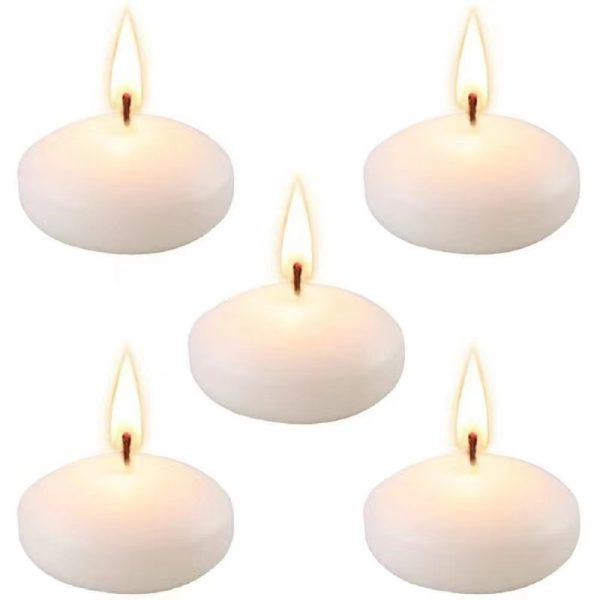 Unscented Floating Candles for Wedding Decor - Image 2