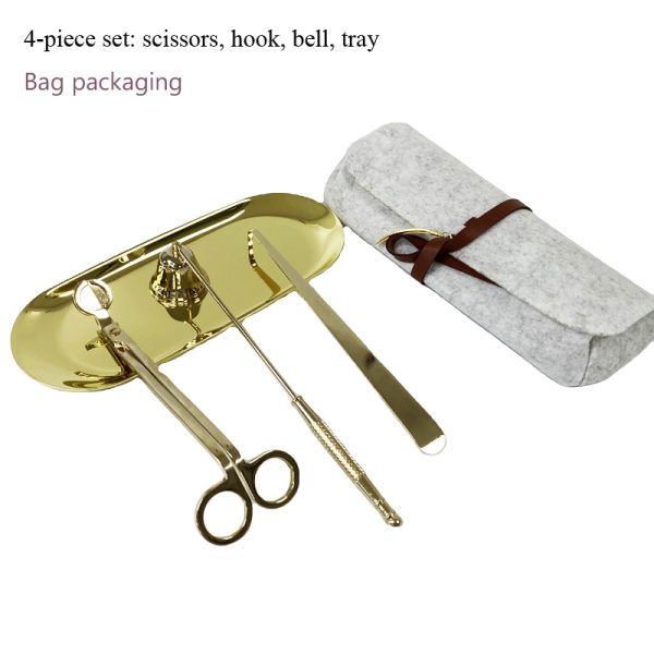 Custom Stainless Steel Candle Care Kit – 3/4/5pcs - Image 3
