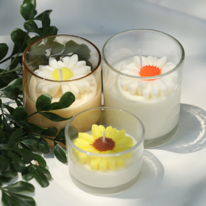 Custom Soy Wax Scented Candles in Glass