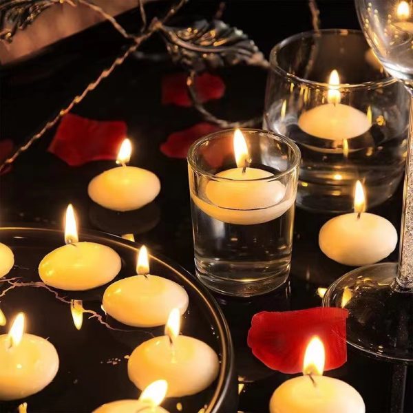 Unscented Floating Candles for Wedding Decor - Image 6