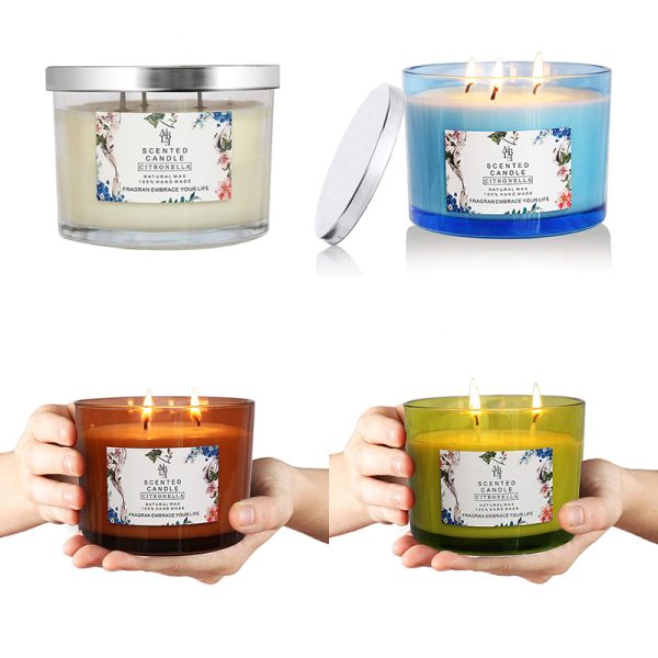 Wholesale Assorted Jar Scented Candles – Custom Soy Wax Candles in Glass Cups - Image 2